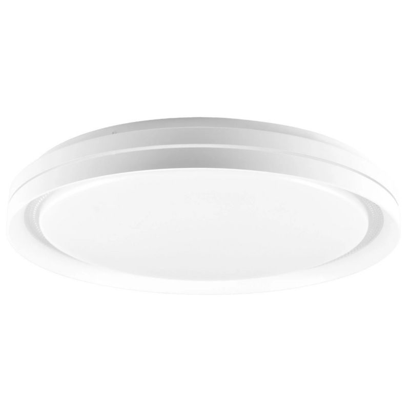 Plafon Polux Eliza biały LED 72W 3000K-6000K 8000lm  IP44 wym: 8,5 x 48,5 x 48,5 cm aluminium - 1 szt.