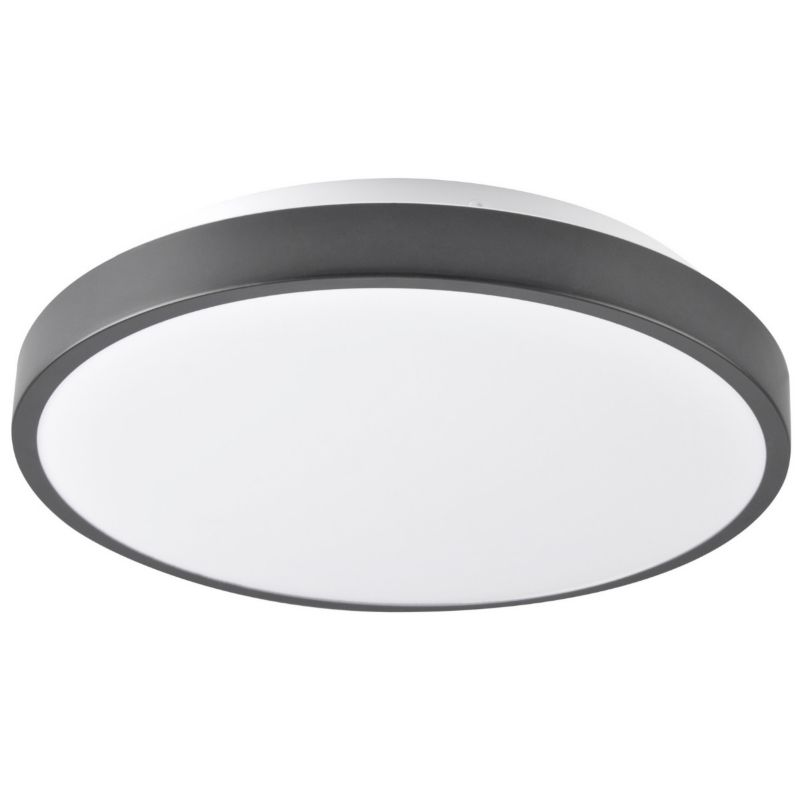 Plafon Polux Kern  biało-czarny LED 15W 4000K 1600lm  IP20 wym: 7 x 29 x 29 cm tworzywo sztuczne - 1 szt.