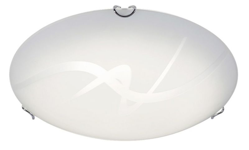 Plafon Rabalux Soley Led biały LED 12W 3000K 960lm szkło IP20 wym: 25 x ...