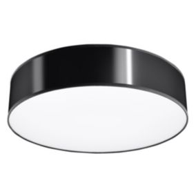 Plafon Sollux Lighting ARENA 45 czarna 1 szt.