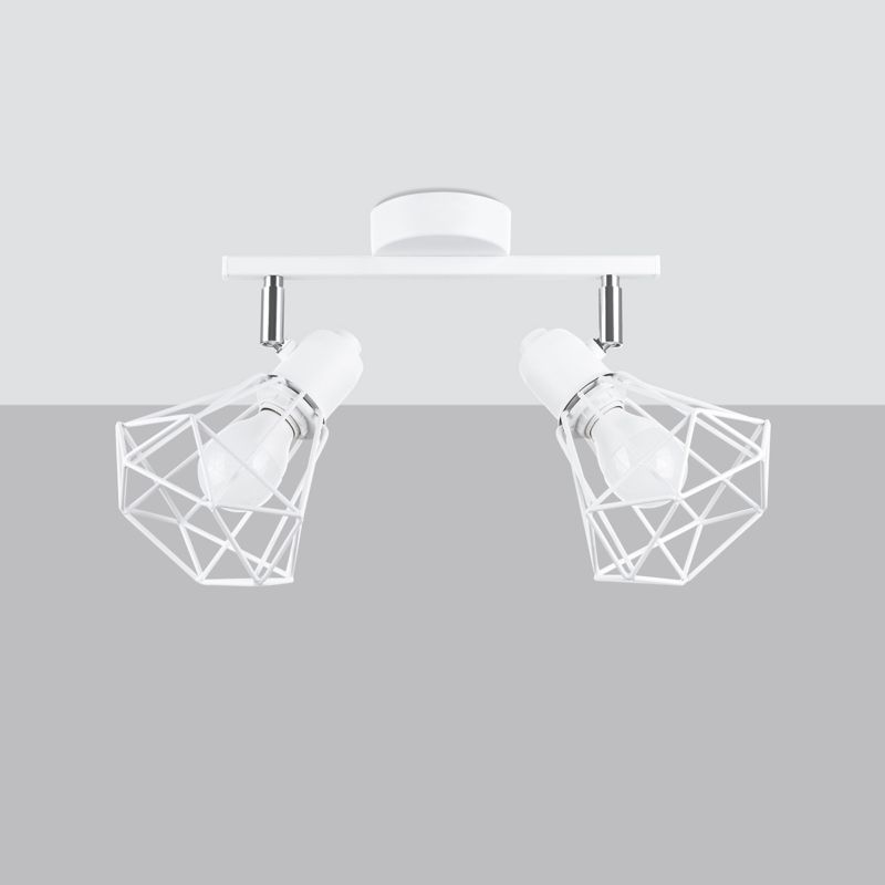 Plafon Sollux Lighting ARTEMIS 2 biały 1 szt.