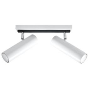 Plafon Sollux Lighting DIREZIONE 2 biały 1 szt.
