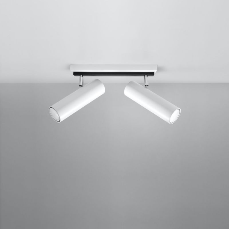 Plafon Sollux Lighting DIREZIONE 2 biały 1 szt.