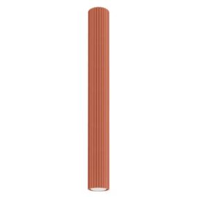 Plafon Sollux Lighting KARBON 60 ochra czerwona 1 szt.