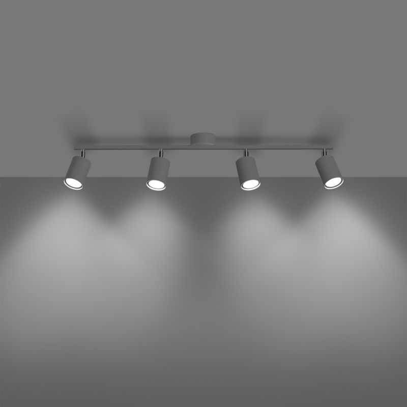 Plafon Sollux Lighting LEMMI 4L biały 1 szt.