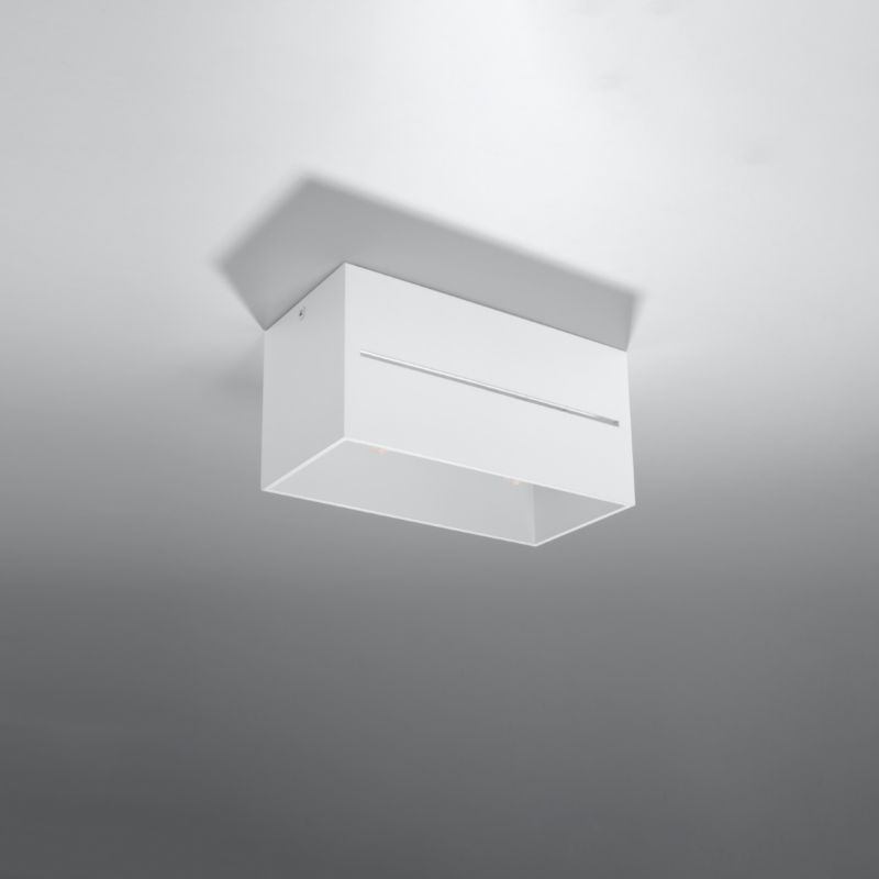Plafon Sollux Lighting LOBO MAXI biały 1 szt.