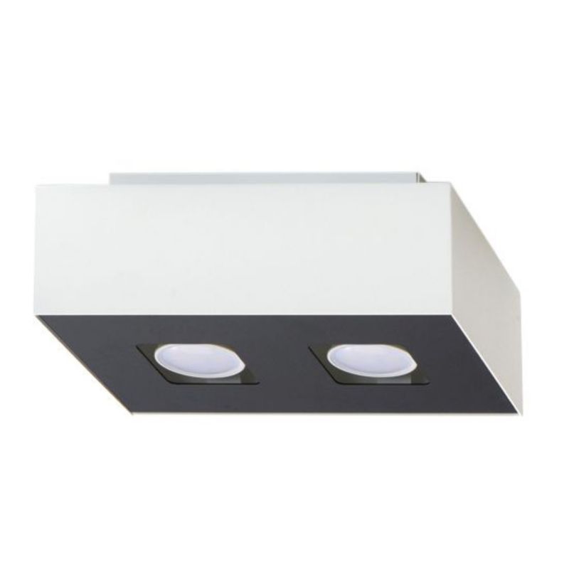 Plafon Sollux Lighting MONO 2 biały 1 szt.