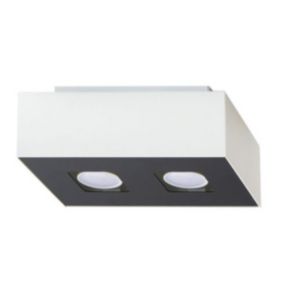 Plafon Sollux Lighting MONO 2 biały 1 szt.