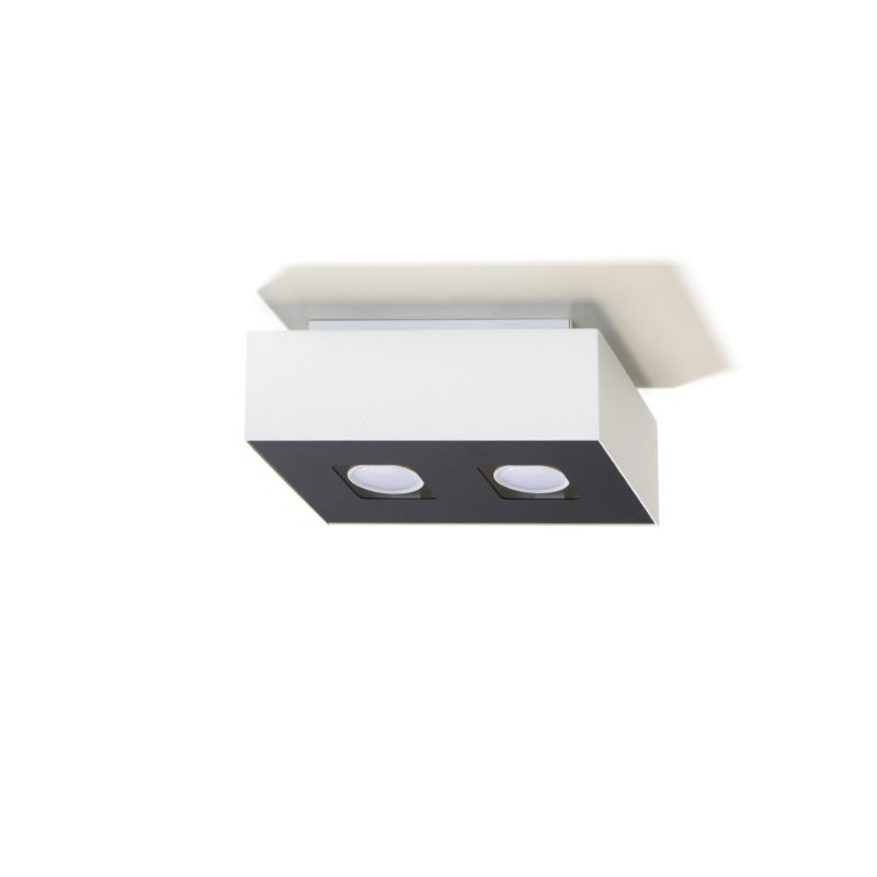 Plafon Sollux Lighting MONO 2 biały 1 szt.