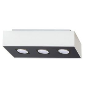 Plafon Sollux Lighting MONO 3 biały 1 szt.