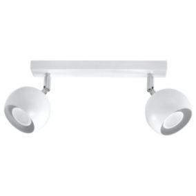 Plafon Sollux Lighting OCULARE 2 biały 1 szt.