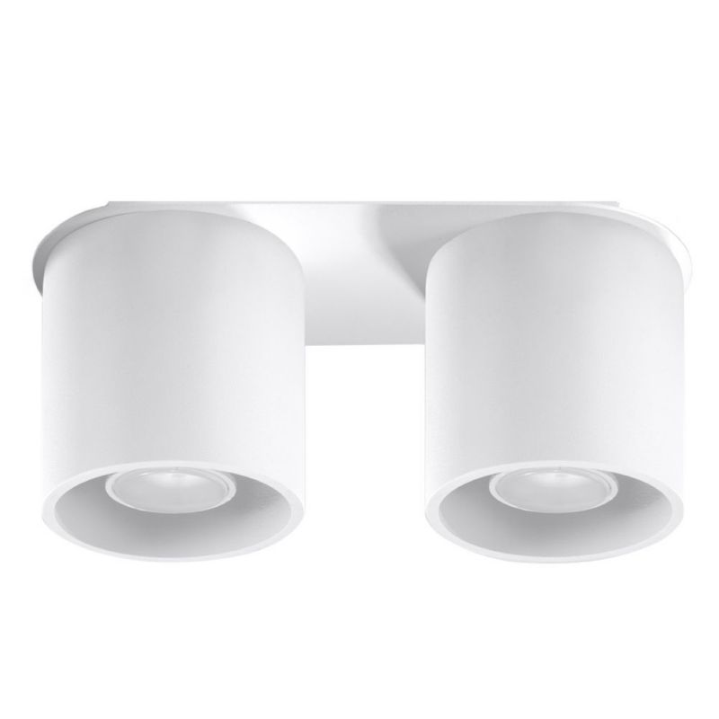 Plafon Sollux Lighting ORBIS 2 biały 1 szt.