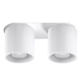 Plafon Sollux Lighting ORBIS 2 biały 1 szt.