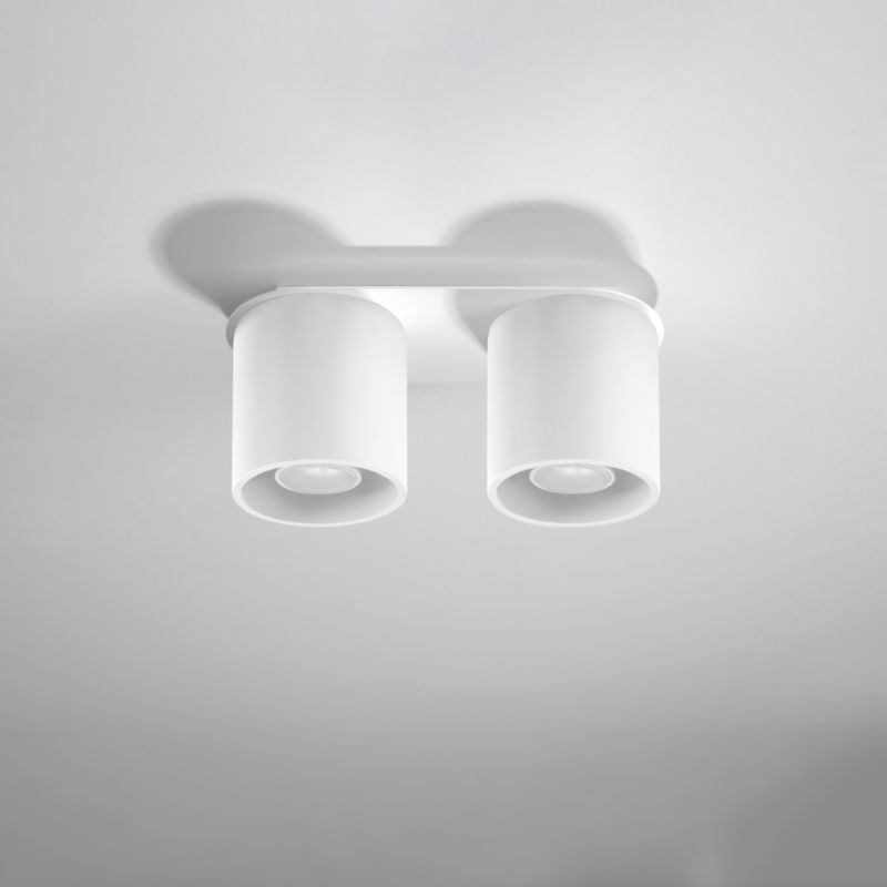 Plafon Sollux Lighting ORBIS 2 biały 1 szt.