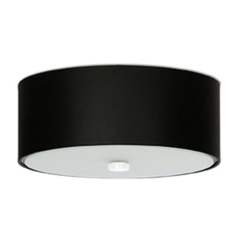 Plafon Sollux Lighting SKALA 30 czarny 1 szt.