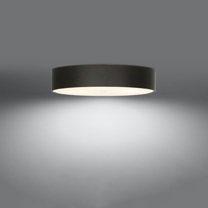 Plafon Sollux Lighting SKALA 70 czarny 1 szt.