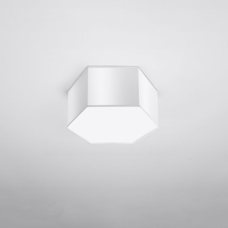 Plafon Sollux Lighting SUNDE 15 biały 1 szt.