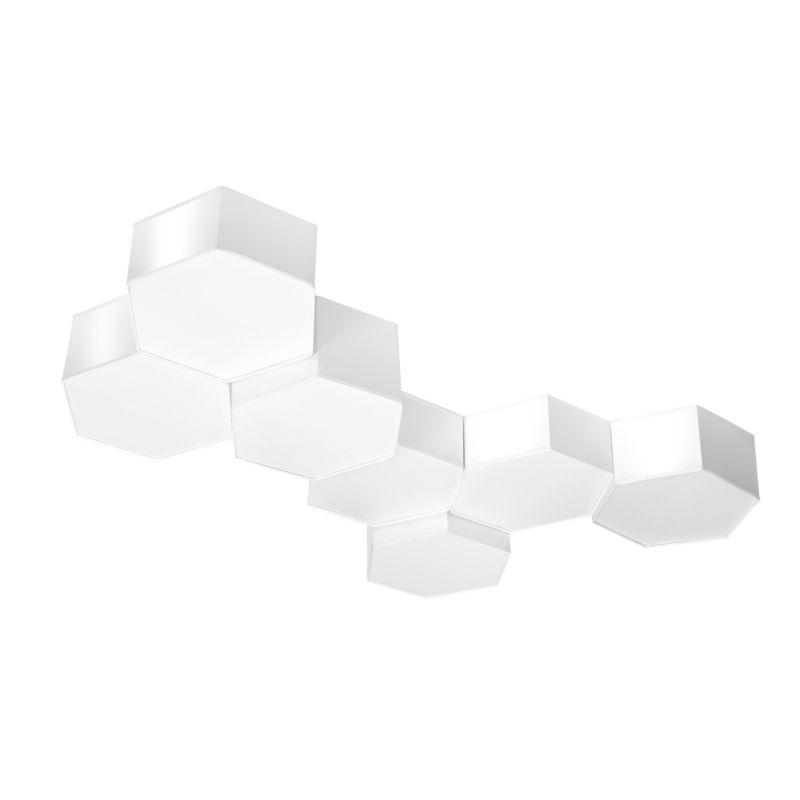 Plafon Sollux Lighting SUNDE 15 biały 1 szt.