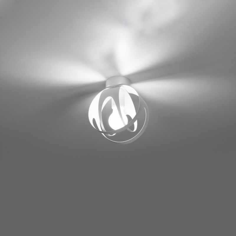 Plafon Sollux Lighting TULOS biały 1 szt.