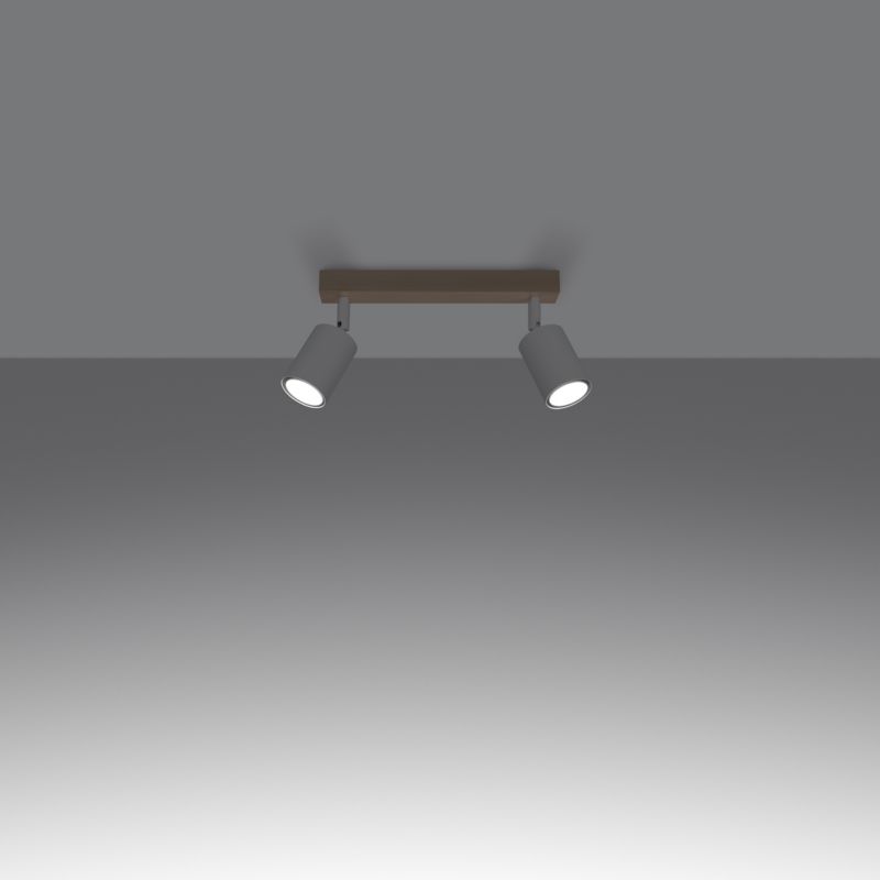 Plafon Sollux Lighting VERDO 2 biały 1 szt.