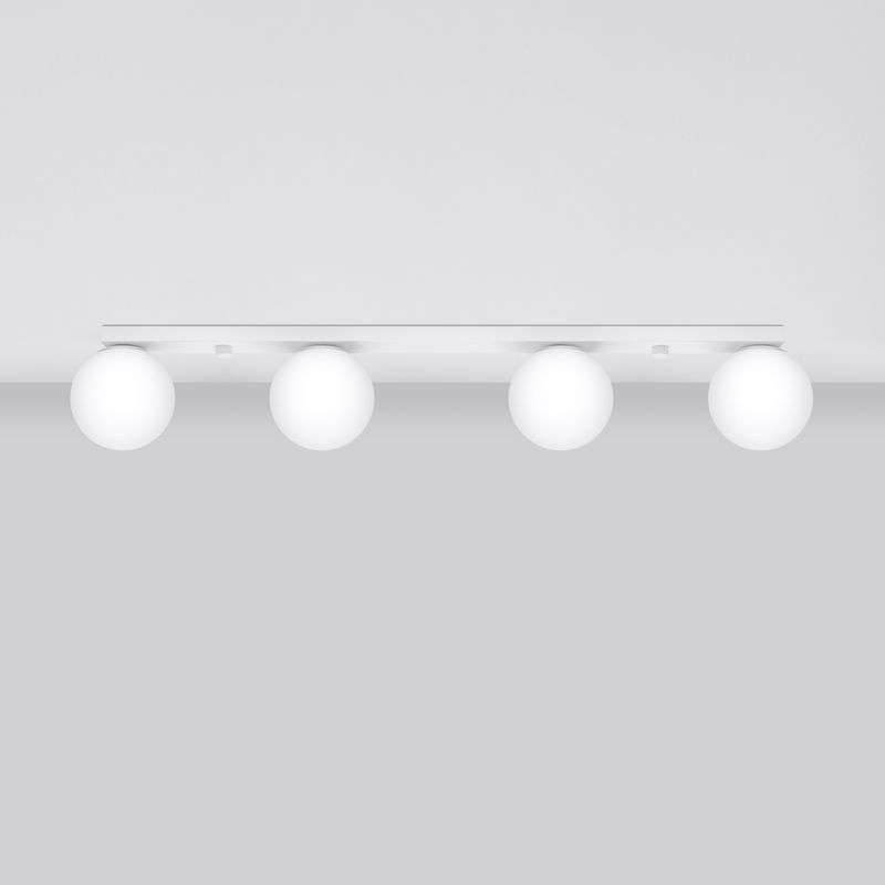 Plafon Sollux Lighting YOLI 4 biały 1 szt.