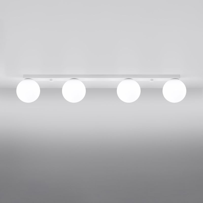 Plafon Sollux Lighting YOLI 4 biały 1 szt.