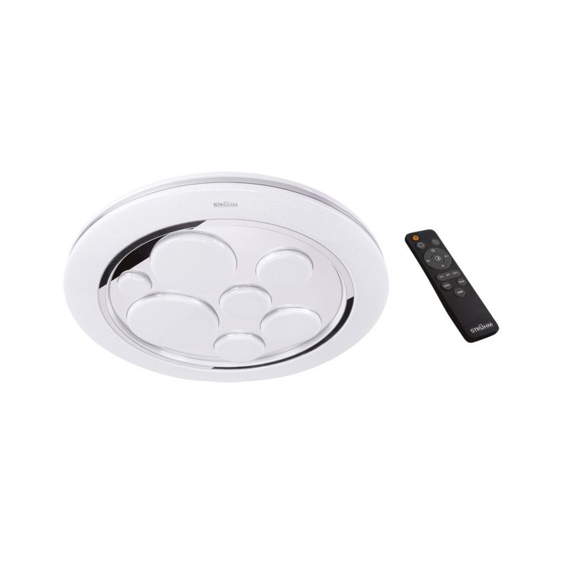 Plafon Struhm Drops 1460 lm CCt biały