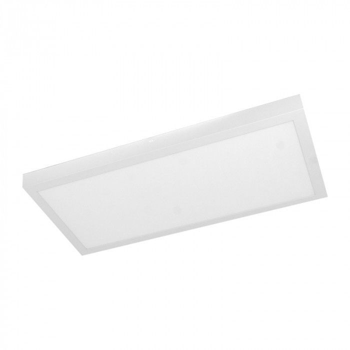 Plafon sufitowy Ecolight Natynkowy biały LED 24W 4000K 1900lm  IP20 wym: 3,8 x 59,5 x 29,5 cm aluminium - 1 szt.
