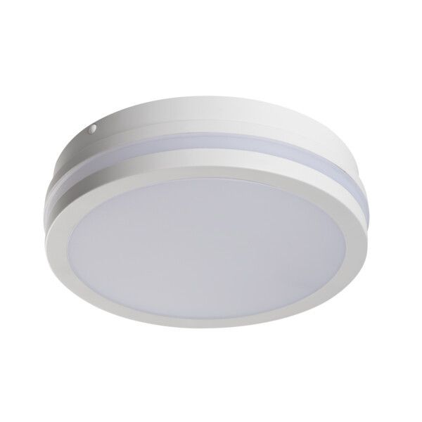 Plafon sufitowy Kanlux Beno biały LED 18W 3000K-4000K 2080lm łazienkowy IP65 wym: 5,7 x 22 x 22 cm tworzywo sztuczne - 1 szt.