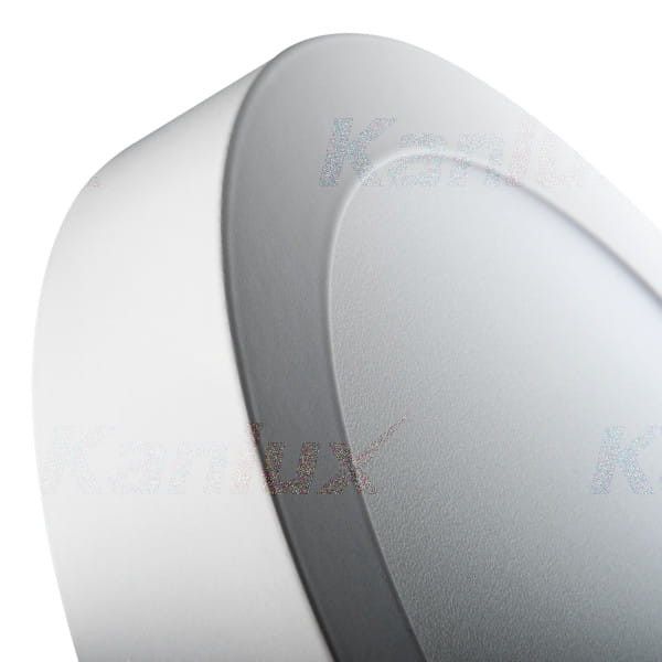Plafon sufitowy Kanlux Carsa biały LED 12W 4000K 720lm  IP20 wym: 4 x 17 x 17 cm tworzywo sztuczne - 1 szt.