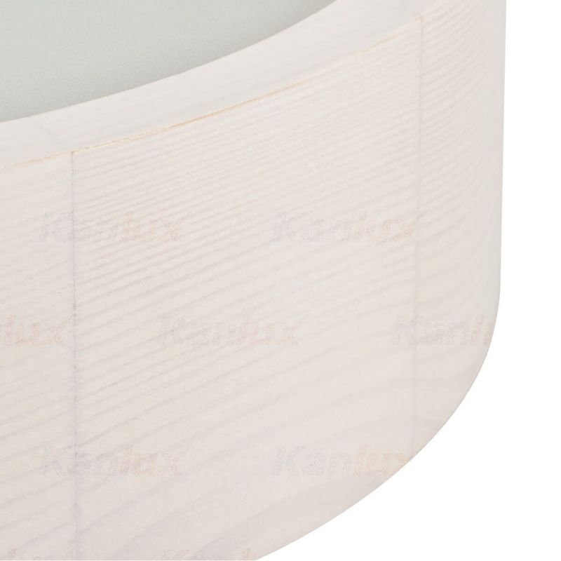Plafon sufitowy Kanlux Jasmin biały jasne drewno  1 x E27 x 20W IP20 wym: 7,7 x 27,5 x 27,5 cm - 1 szt.