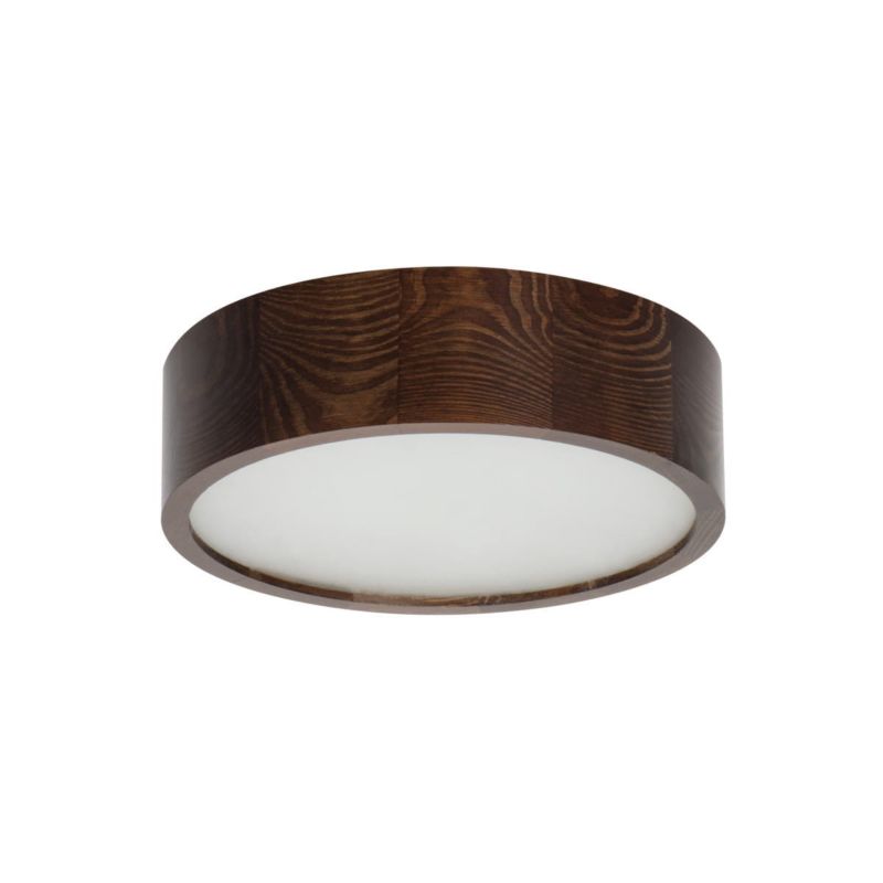 Plafon sufitowy Kanlux Jasmin wenge-biały  1 x E27 x  IP20 wym: 8 x 28 x 28 cm - 1 szt.