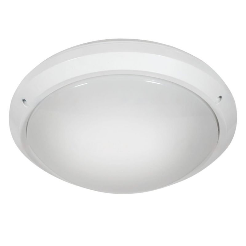 Plafon sufitowy Kanlux Marc biały  1 x E27 x  IP54 wym: 11 x 24 x 24 cm - 1 szt.