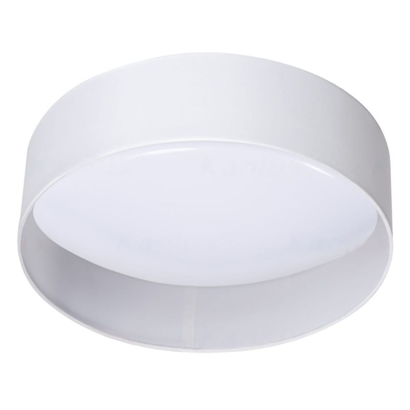 Plafon sufitowy Kanlux Rifa biały LED 17.5W 3000K 1450lm okrągły IP20 wym: 11,6 x 40 x 40 cm tworzywo sztuczne - 1 szt.