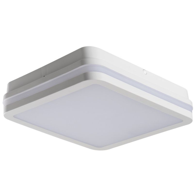 Plafon sufitowy kwadratowy Kanlux Beno biały LED 30W 3000K-4000K 3490lm łazienkowy IP65 wym: 5,7 x 26 x 26 cm - 1 szt.