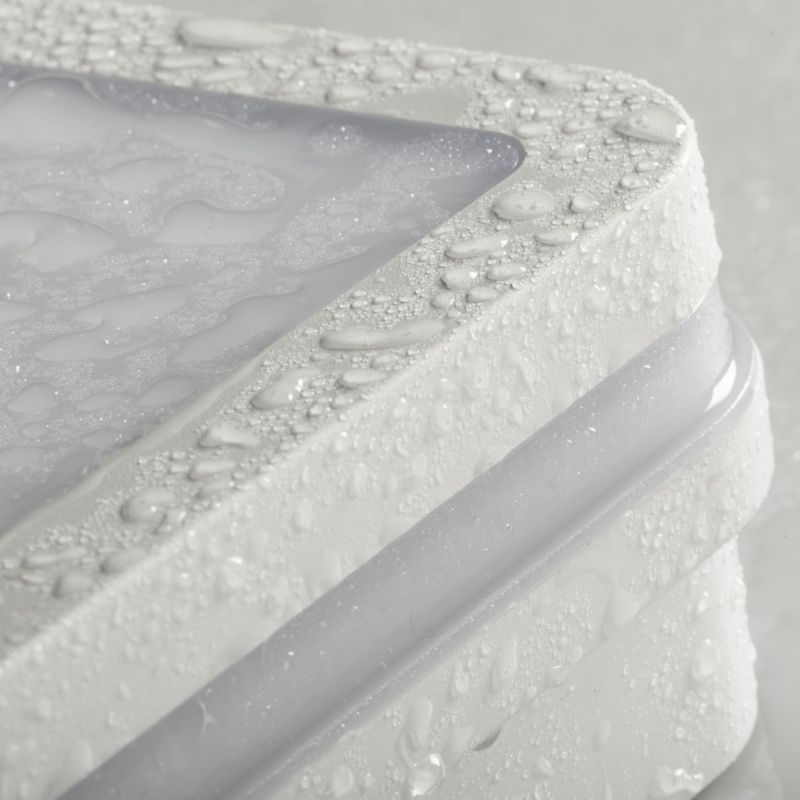 Plafon sufitowy kwadratowy Kanlux Beno biały LED 30W 3000K-4000K 3490lm łazienkowy IP65 wym: 5,7 x 26 x 26 cm - 1 szt.