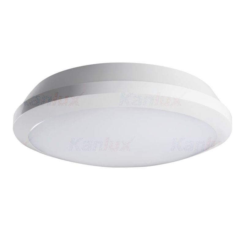 Plafon sufitowy lampa Kanlux Daba biały LED 25W 4000K 2800lm  IP65 wym: 8,7 x 30 x 30 cm tworzywo sztuczne - 1 szt.
