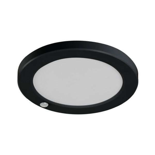 Plafon sufitowy lampa Kanlux Erga czarno-biały LED 17W 3000K-6500K 1600lm  IP20 wym: 2 x 23 x 23 cm tworzywo sztuczne - 1 szt.