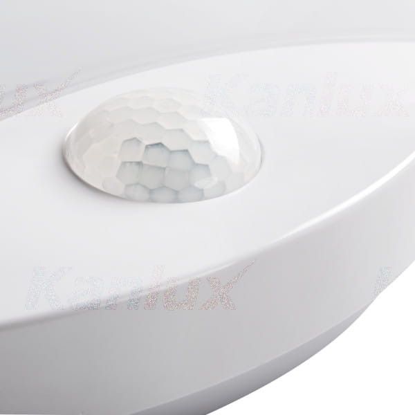 Plafon sufitowy lampa Kanlux Sanso biały LED 15W 4000K 1250lm  IP44 wym: 5 x 25 x 25 cm tworzywo sztuczne - 1 szt.