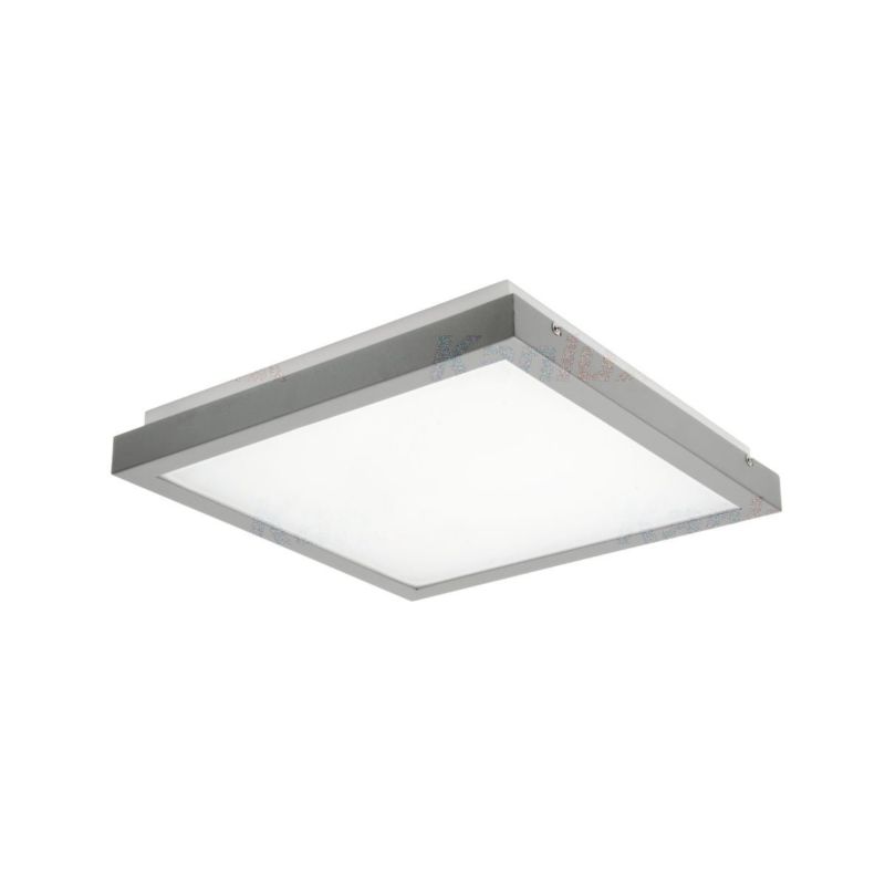 Plafon sufitowy lampa Kanlux Tybia biało-szary LED 25W 4000K 2600lm czujnik IP20 wym: 6,5 x 32 x 32 cm aluminium - 1 szt.