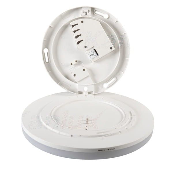 Plafon sufitowy lampa Kanlux Varso biały LED 24W 4000K 2280lm  IP54 wym: 5 x 33 x 33 cm tworzywo sztuczne - 1 szt.