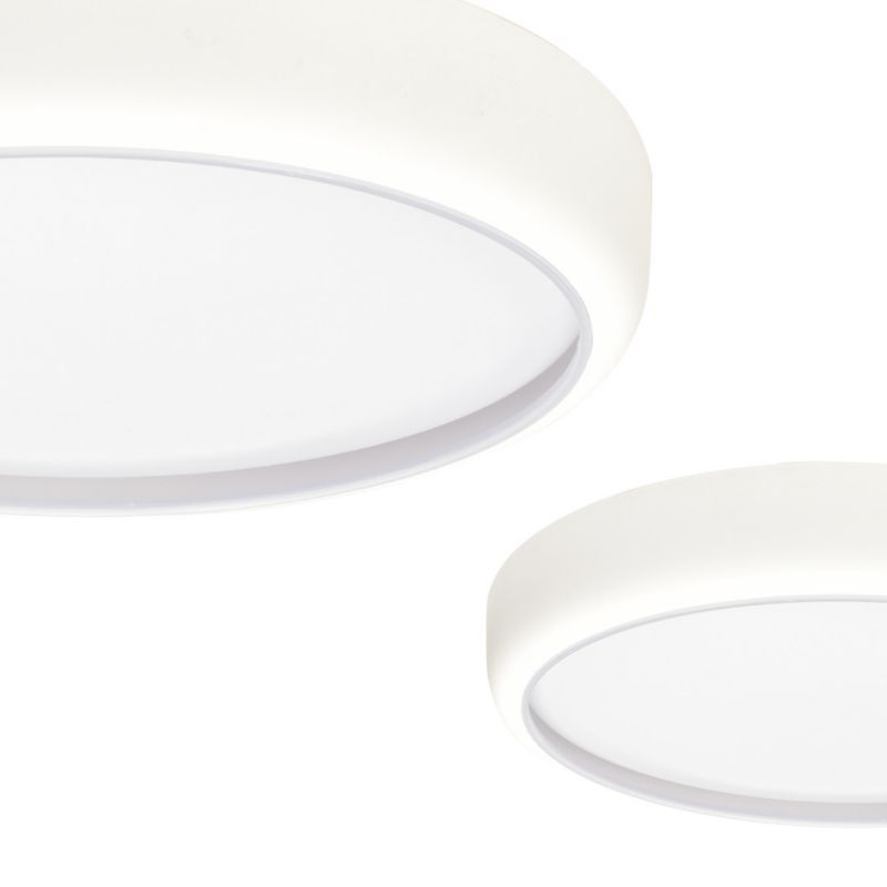 Plafon sufitowy lampa Milagro Gea biały LED 36W 3000K-6000K 2520lm  IP20 wym: 7 x 39 x 39 cm tworzywo sztuczne - 1 szt.