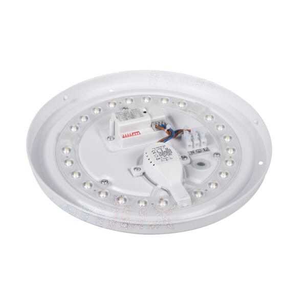 Plafon sufitowy lampa Miledo Corso biały LED 12W 4000K 900lm  IP44 wym: 6,5 x 27,8 x 27,8 cm tworzywo sztuczne - 1 szt.