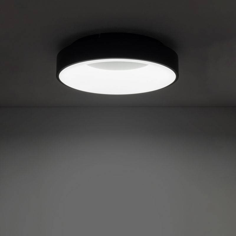 Plafon sufitowy lampa Nowodvorski Lighting Nikki Led czarno-biały LED 32W 4000K 2700lm okrągły IP20 wym: 9 x 38 x 38 cm - 1 szt.