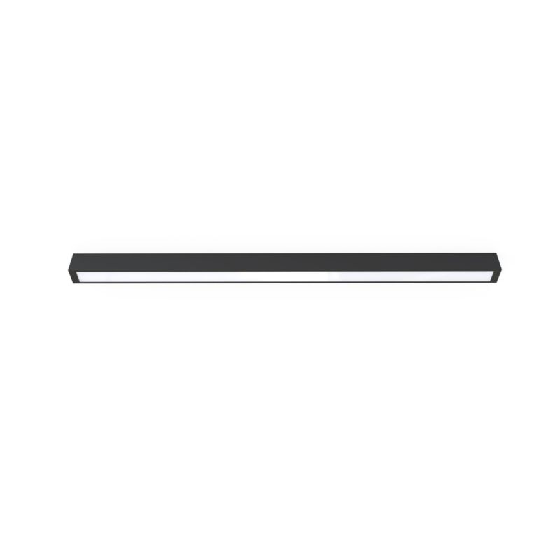 Plafon sufitowy lampa Nowodvorski Lighting Straight czarno-biały  1 x T8/G13 x 22W IP20 wym: 6,5 x 5,5 x 122 cm - 1 szt.