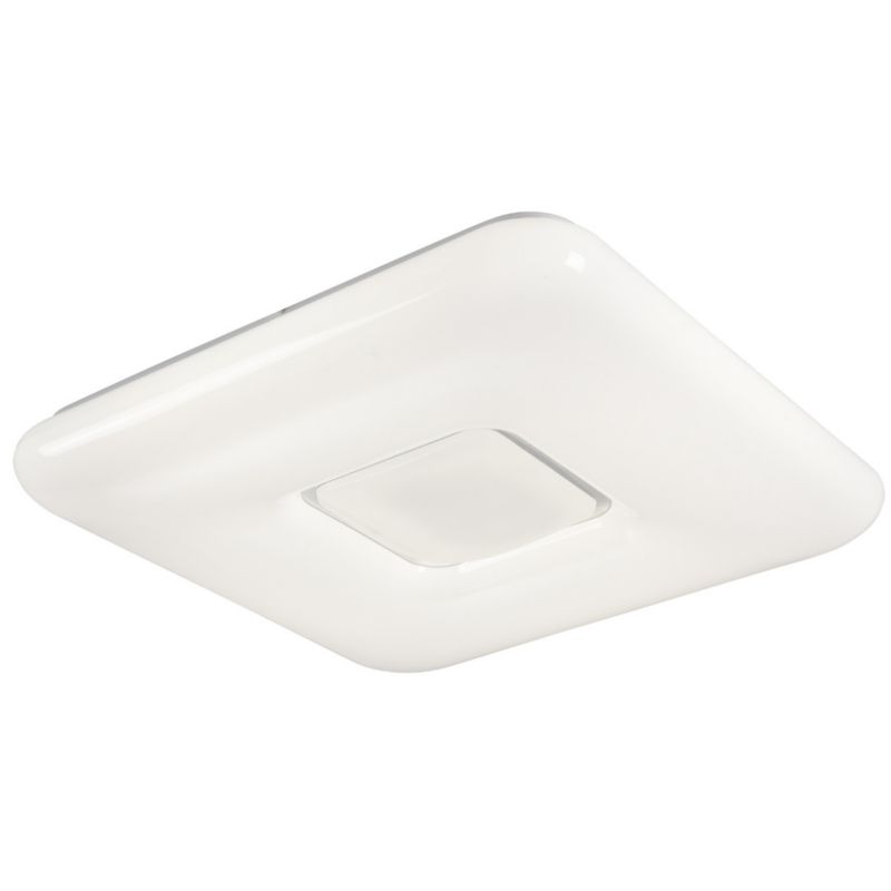 Plafon sufitowy lampa Polux Lyra  biały LED 72W 3000K-6500K 4320lm pilot IP20 wym: 7,5 x 44 x 44 cm tworzywo sztuczne - 1 szt.