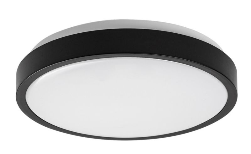 Plafon sufitowy lampa Rabalux Samira czarno-biały LED 18W 4000K 1380lm łazienkowy IP44 wym: 6 x 25 x 25 cm - 1 szt.