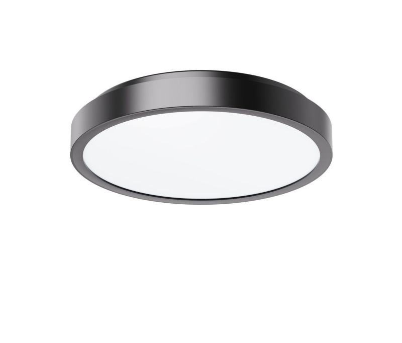 Plafon sufitowy lampa Rabalux Samira czarno-biały LED 36W 4000K 2900lm łazienkowy IP44 wym: 5,5 x 35 x 35 cm - 1 szt.