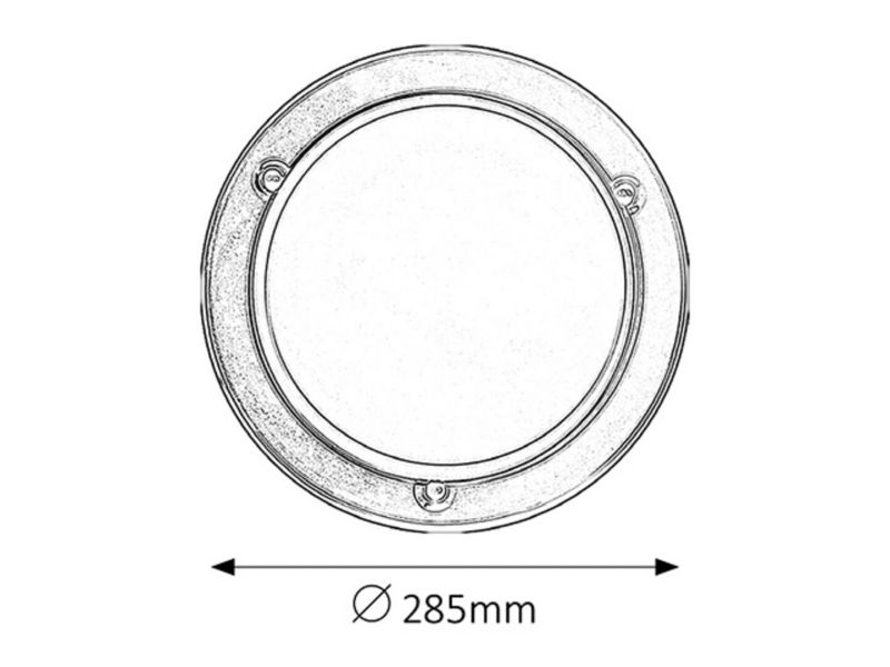 Plafon sufitowy lampa Rabalux Ufo czarny-szkło opalizowane szkło 1 x E27 x 60W IP20 wym: 28,5 x 28,5 cm - 1 szt.
