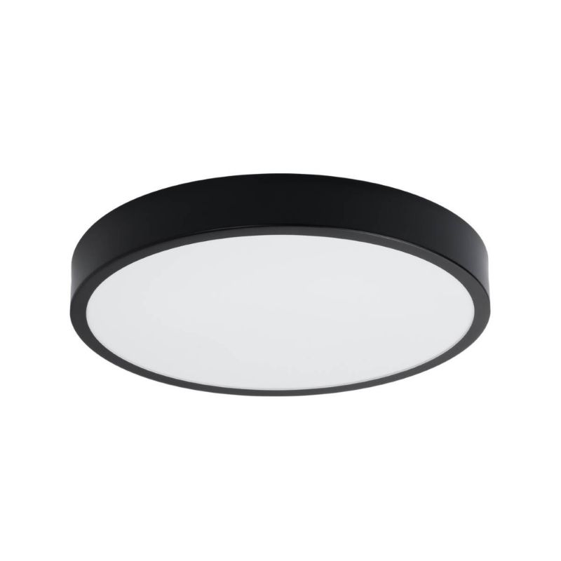 Plafon sufitowy lampa Sollux Lighting Onyx czarny LED 32W 3000K 2539lm  IP20 wym: 6 x 50 x 50 cm aluminium - 1 szt.